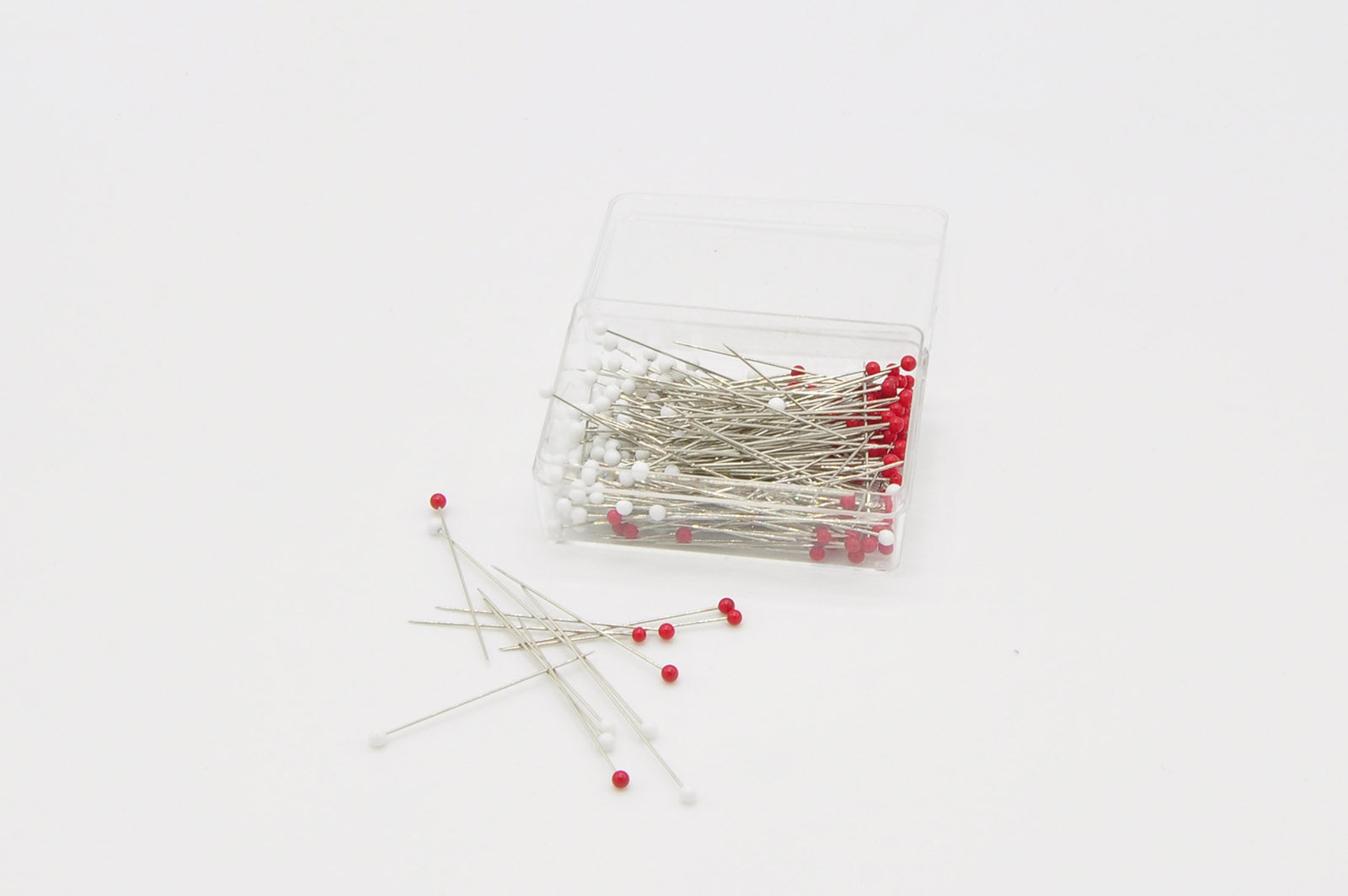 Sewing Pins & Pin Magnets - Annie's 1 3/8 IBC Glass Head Silk Pins